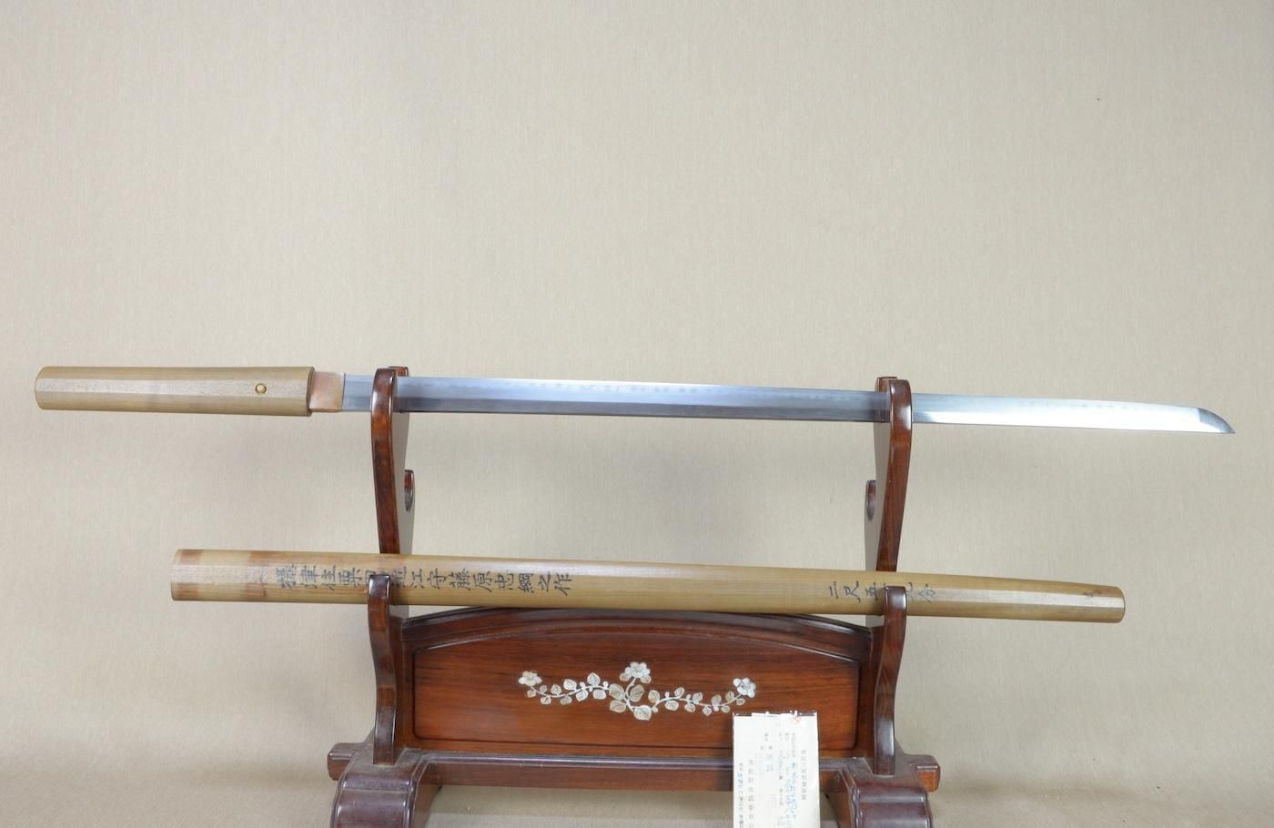 長寸で重ね厚い幕末勤王刀】「無銘」78.3.cm 、鑑賞に・拵を付け居合