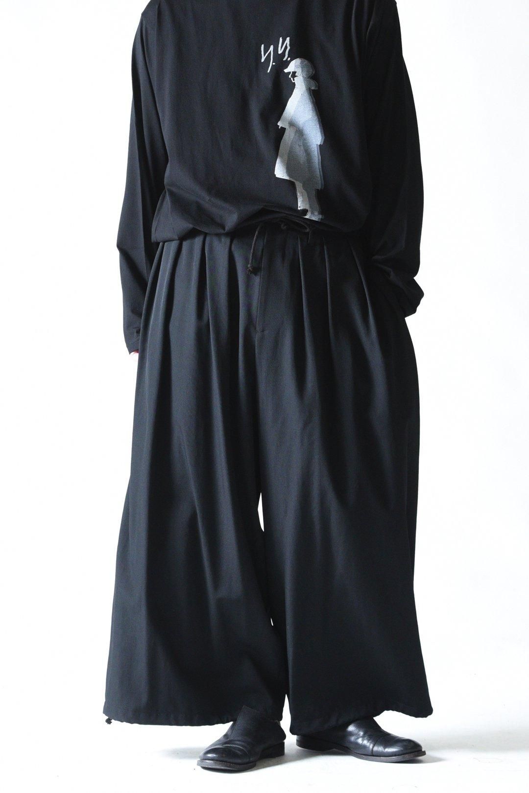 Yohji Yamamoto POUR HOMME ウールギャバジンスタンダードバルーン