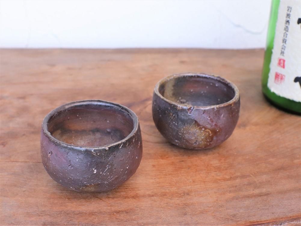 古備前？ 儀三郎？ 清右衛門？ 備前焼 ぐい呑み 古備前？ 儀三郎？ 清