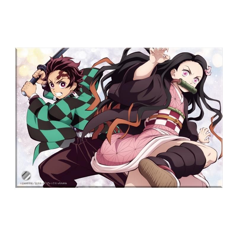 アニメ「鬼滅の刃」 アクリルプレート 炭治郎と禰豆子 - Pアニメストア