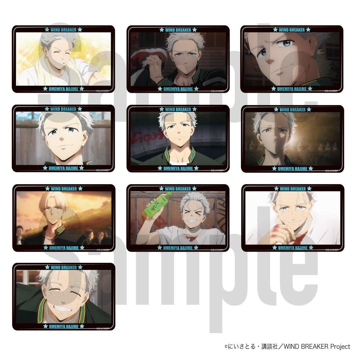TVアニメ『WIND BREAKER』 トレーディングベストショット 缶バッジ