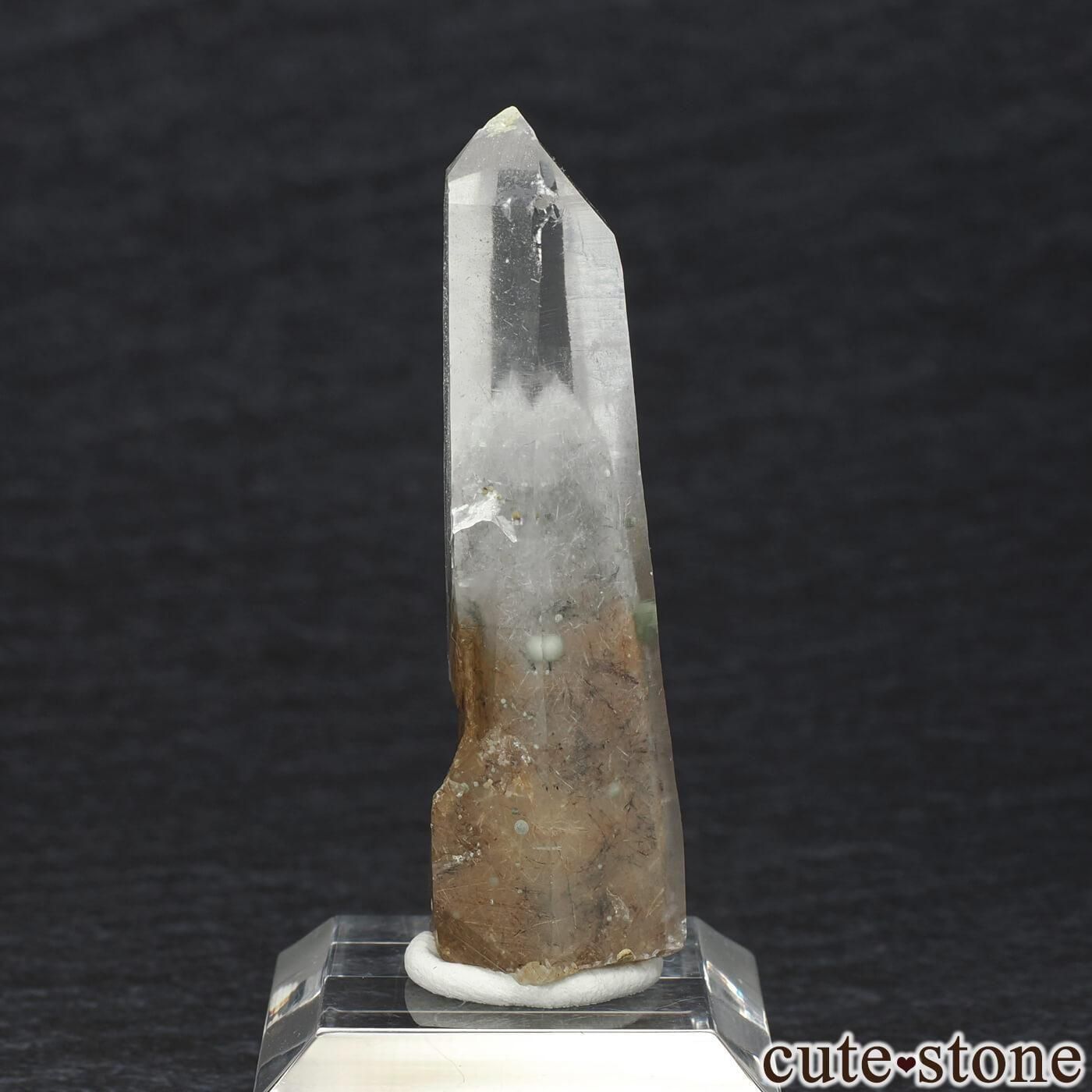 大分県 尾平鉱山産 まりも水晶（クォーツ＆クーカイト）No.2 - cute