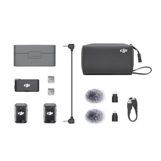 DJI Mic 2(トランスミッター×2 + レシーバー×1 + 充電ケース