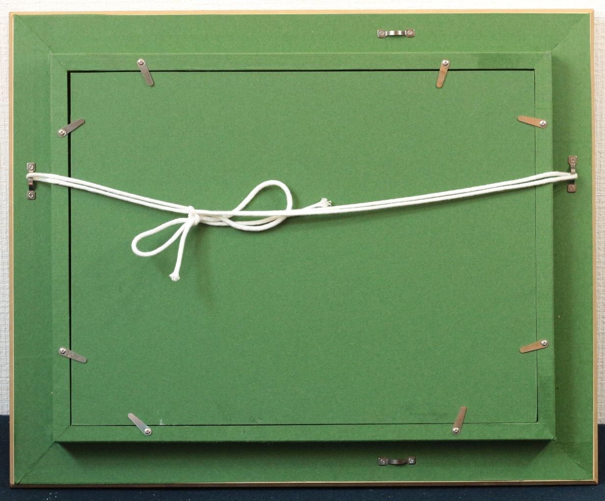 油彩 尾身周三 「箱根芦ノ湖 F4」 商品番号06061501- 絵のある暮らし