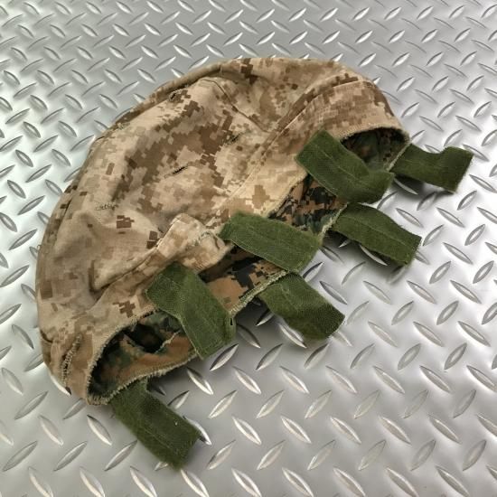 米軍放出 海兵隊 MARPAT/LWH ライトウェイトヘルメット リバーシブル