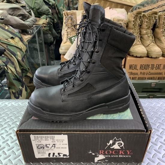 米軍放出品 ROCKY NAVY/SAFETY BOOT タクティカルブーツ 29.5センチ