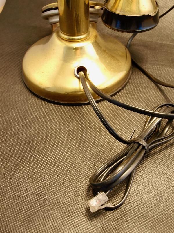 英国ゼネラル・エレクトリック社 卓上電話機 Candlestick Phone