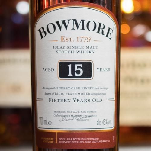 ボウモア 15年 アイラ シングルモルト レビュー動画/味/比較
