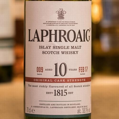 ラフロイグ 10年 カスクストレングス バッチ009 レビュー動画/味/比較