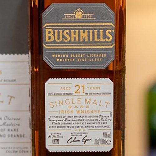 ブッシュミルズ シングルモルト 21年 アイリッシュ レビュー動画/味
