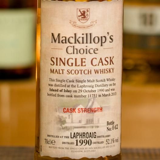 ラフロイグ 27年 1990 クーパーズチョイス 41.2% ラフロイグ 27年 1990