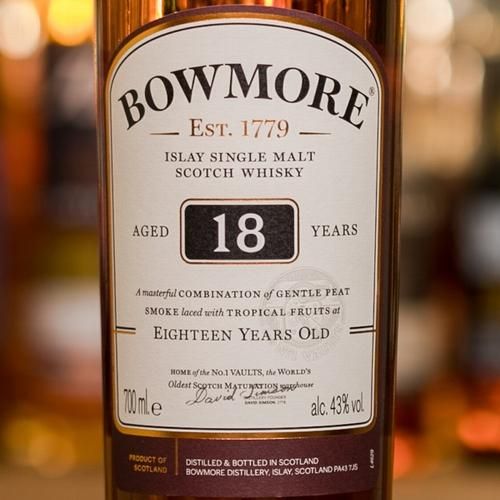ボウモア 18年 アイラ シングルモルト レビュー動画/味/比較