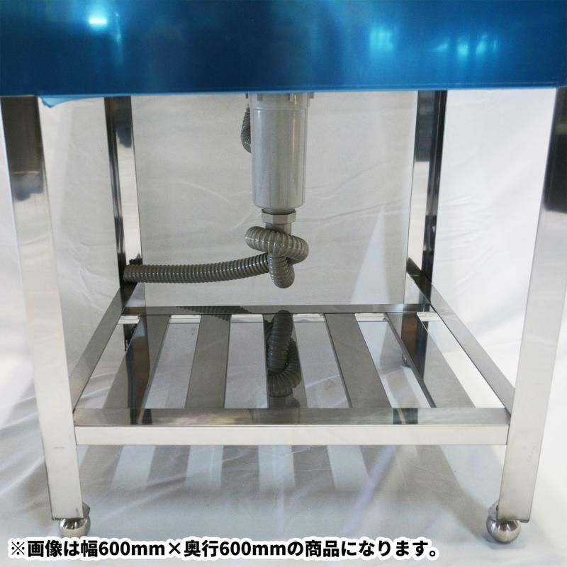 一槽シンク 流し台 幅1000×奥行600×高さ800 バックガード有 CHA-1S1060