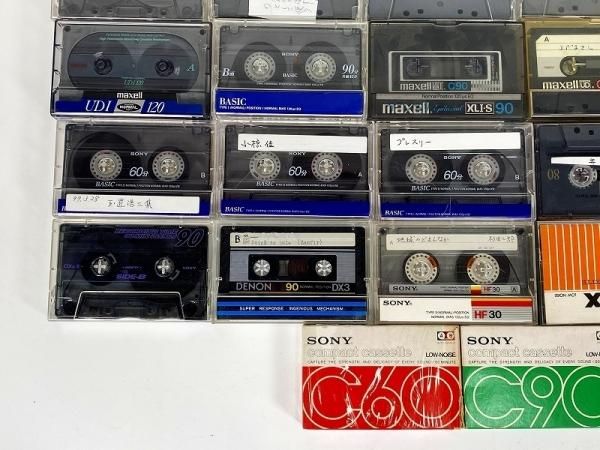 TDK,SONY maxell etc カセットテープ 計27本 [24929] - ウエスタンラボ