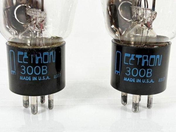 ひ*ろ様 CETRON 300B 真空管 2本セット CETRON 300B 2本セット 真空管