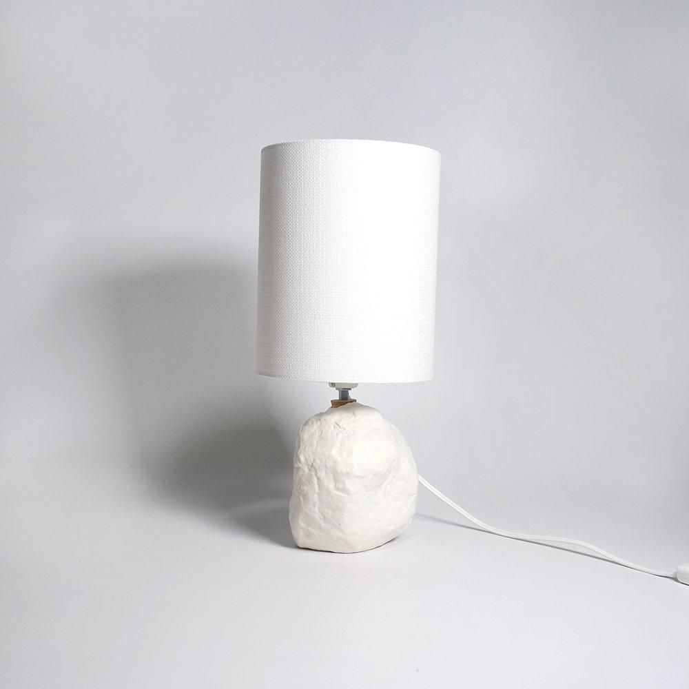 3RD CERAMICS _ 土のテーブルランプ 1段 - NODE