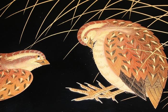 伝統工芸 輪島塗 名工蒔絵師 西塚朝光 硯箱と硯 【公式通販】