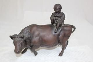 アンティーク 古銅製 牛の置物 アンティーク 古銅製 牛の置物 2025年