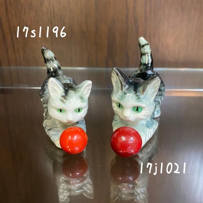 レア ドイツ アンティーク ねこ アンティークボンボニエール ネコ