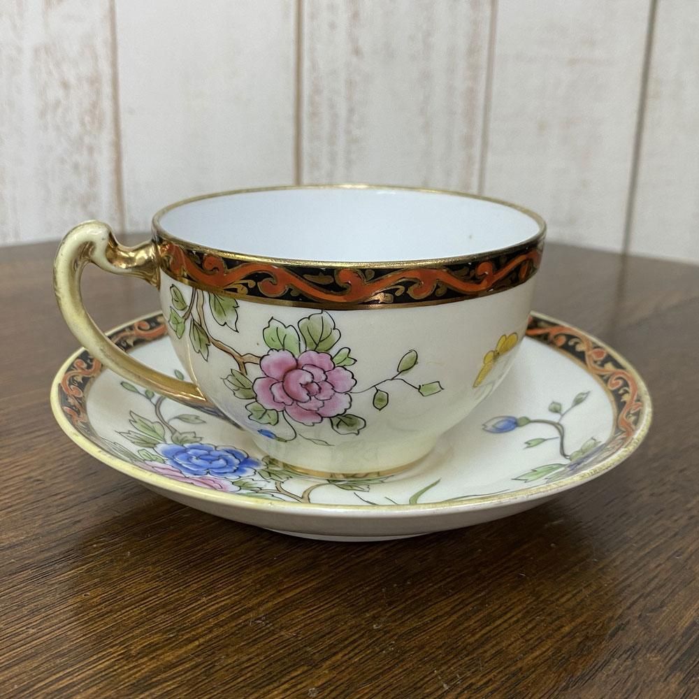アンティーク食器｜Noritake オールドノリタケ｜カップ&ソーサー