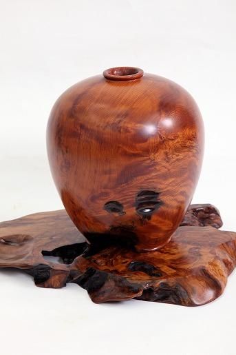 鹿島工芸 屋久杉 香炉