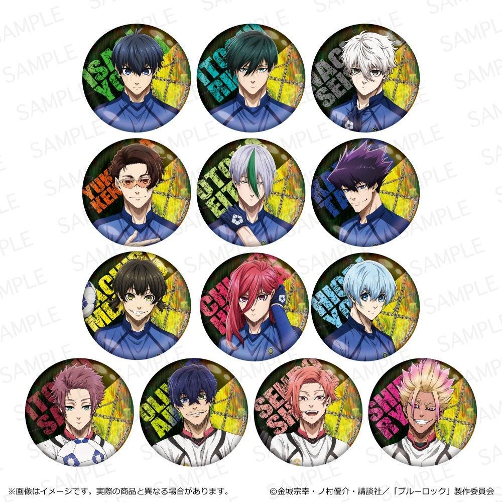 ブルーロック マズル ホログラム Vol.2 缶バッジ 潔世一 【公式通販】