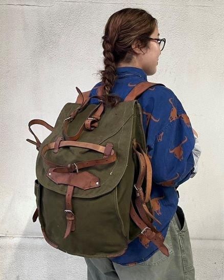 ルーマニア軍 VINTAGE マウンテンバックパック - WOODLAND