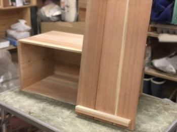 蓋付きりんご箱 | 青森県産杉材 - 木箱・魚箱・りんご箱・パレット