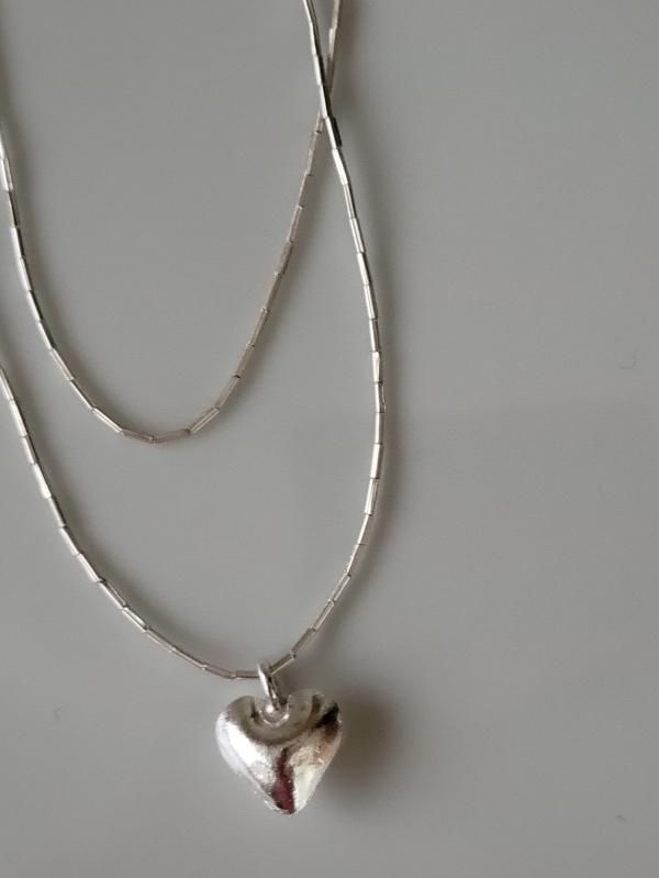 再入荷 monshiro （モンシロ）別注 2WAY カレンシルバー ハート