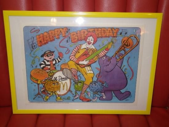 1970 アメリカ マクドナルド 紙もの ヴィンテージ レア 印刷物