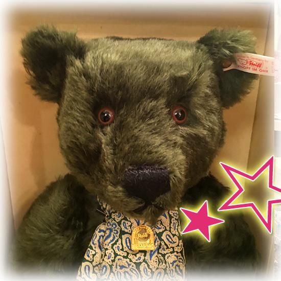 シュタイフ UK限定 1989-1993ベア 5匹木箱入り シュタイフ UK限定