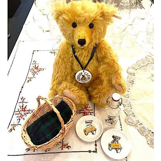 シュタイフUK限定1989-1993ベア5匹木箱入り