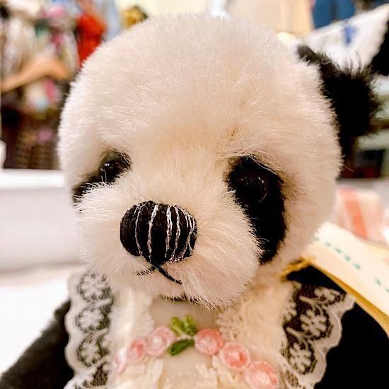 テディベア 海外 作家 アートドール パンダ リアル ぬいぐるみ ハチ