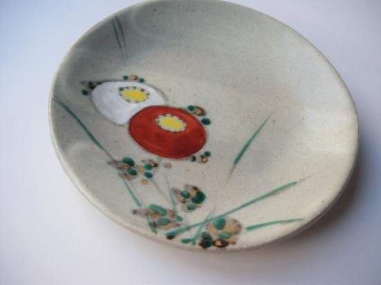 幸兵衛窯の絵変り銘々皿5客セット 幸兵衛窯の絵変り銘々