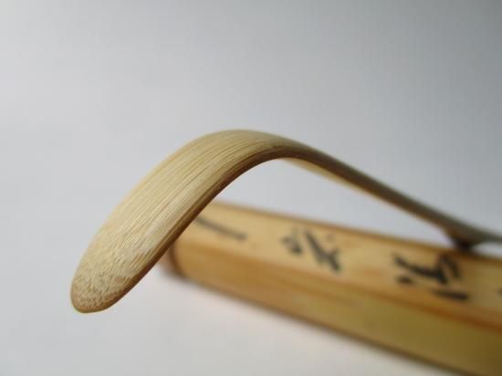 大徳寺 三玄院 藤井誡堂茶杓 銘 岩清水 (共筒・共箱)下削り 宗陵