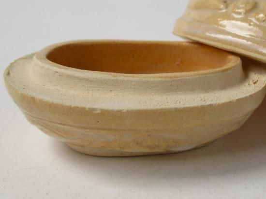 茶道具 萩焼 十二代 田原陶兵衛造 蛤香合 共箱 【公式通販】