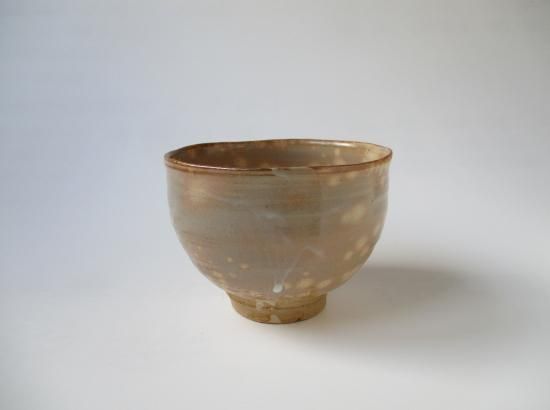 朝日焼 鹿背茶碗 (共箱)14代 松林豊斎 - 茶道具販売 栗林園