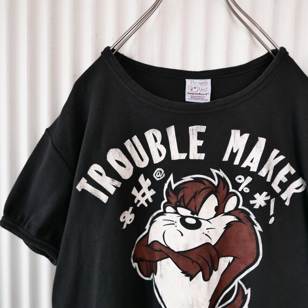 タズマニアン・デビル Looney Tunes Tee/くろ－古着屋マッシュ