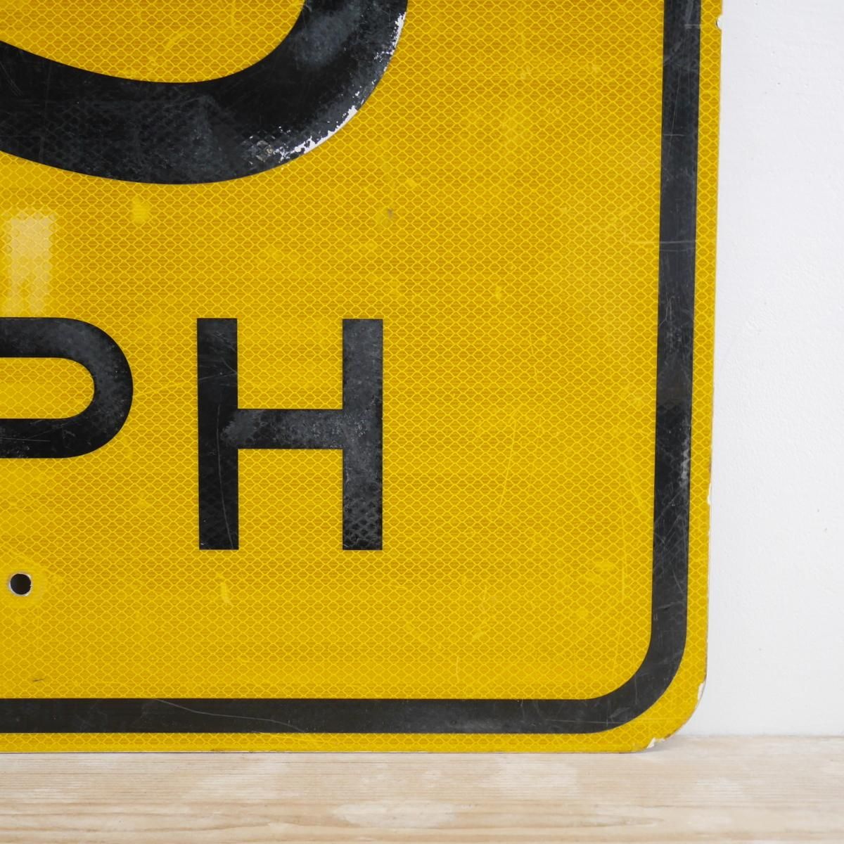 ヴィンテージ 道路標識 ロードサイン 看板 -通販-ローズボール