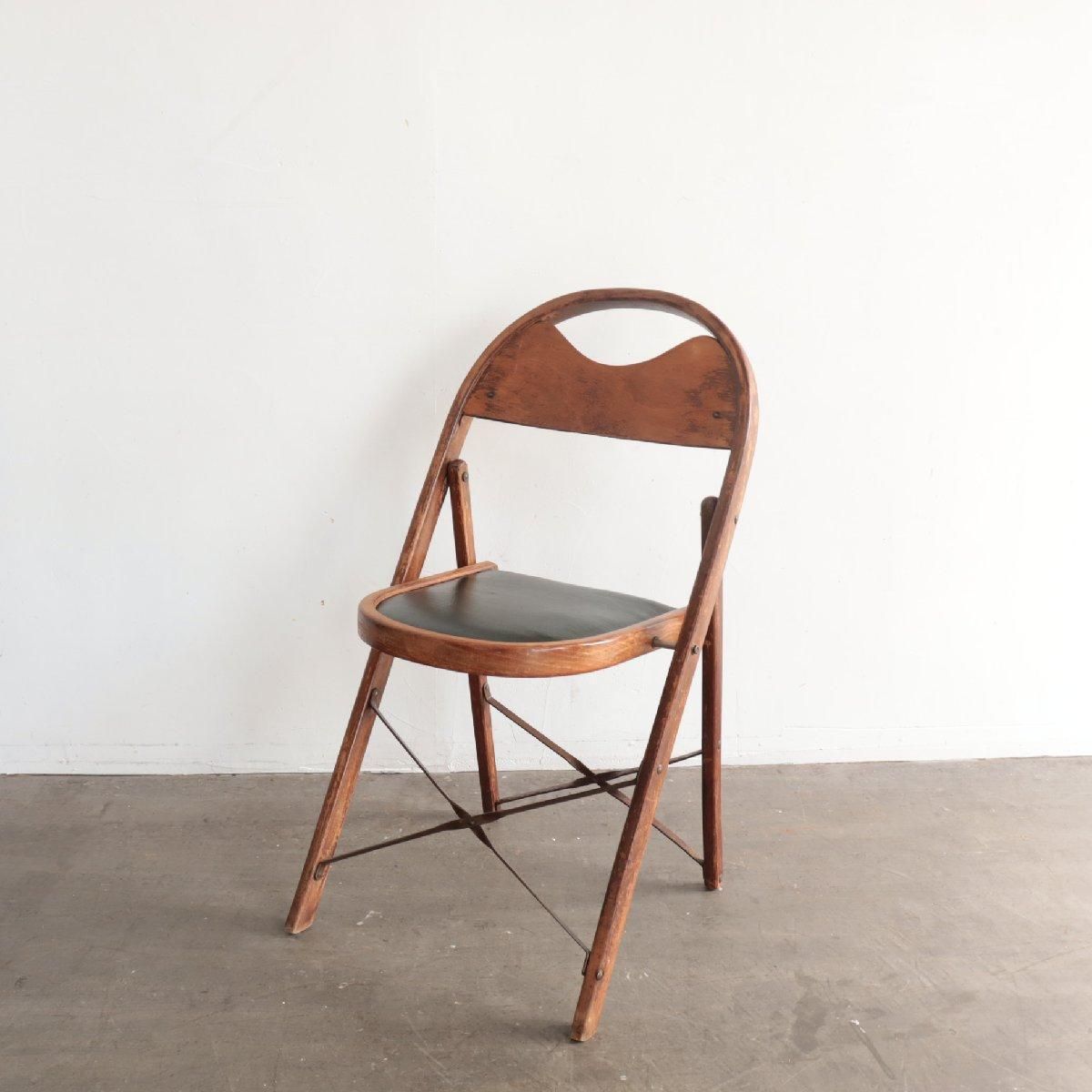 ヴィンテージ 木製 フォールディングチェア アメリカ アンティーク