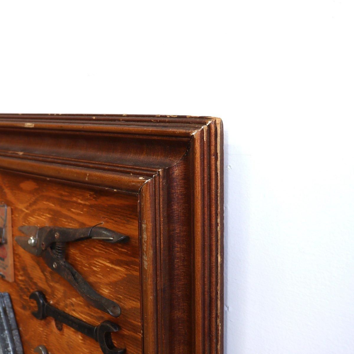 額装 アメリカ 壁面装飾 ツールセット 工具 ディスプレイ ヴィンテージ