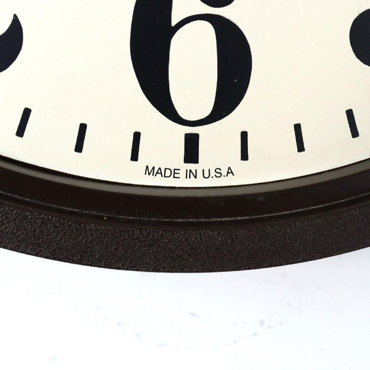 スクールクロック 壁掛け時計 セス・トーマス 70s ヴィンテージ Seth