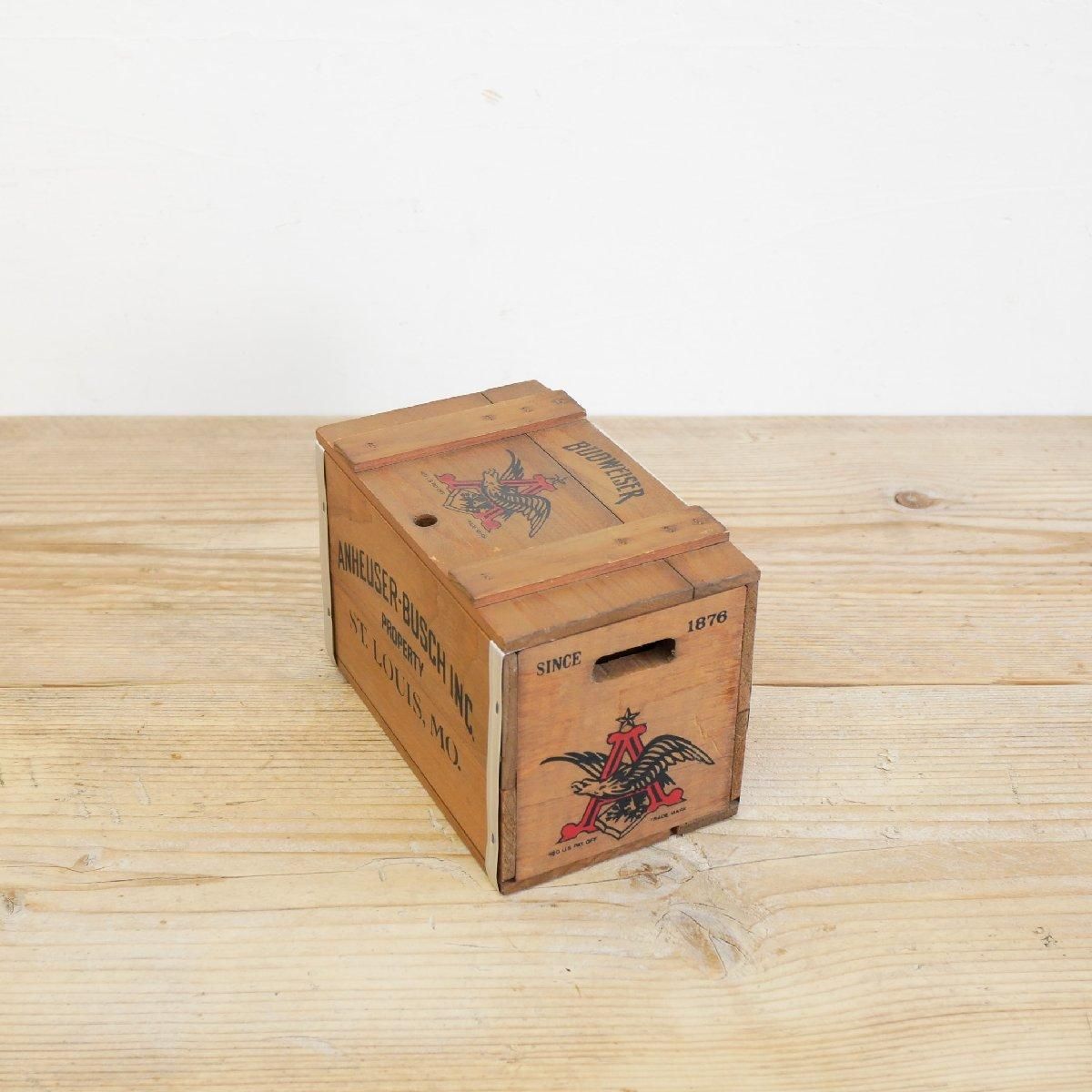 バドワイザー 木箱 ノベルティグッズ BUDWEISER アメリカ ヴィンテージ
