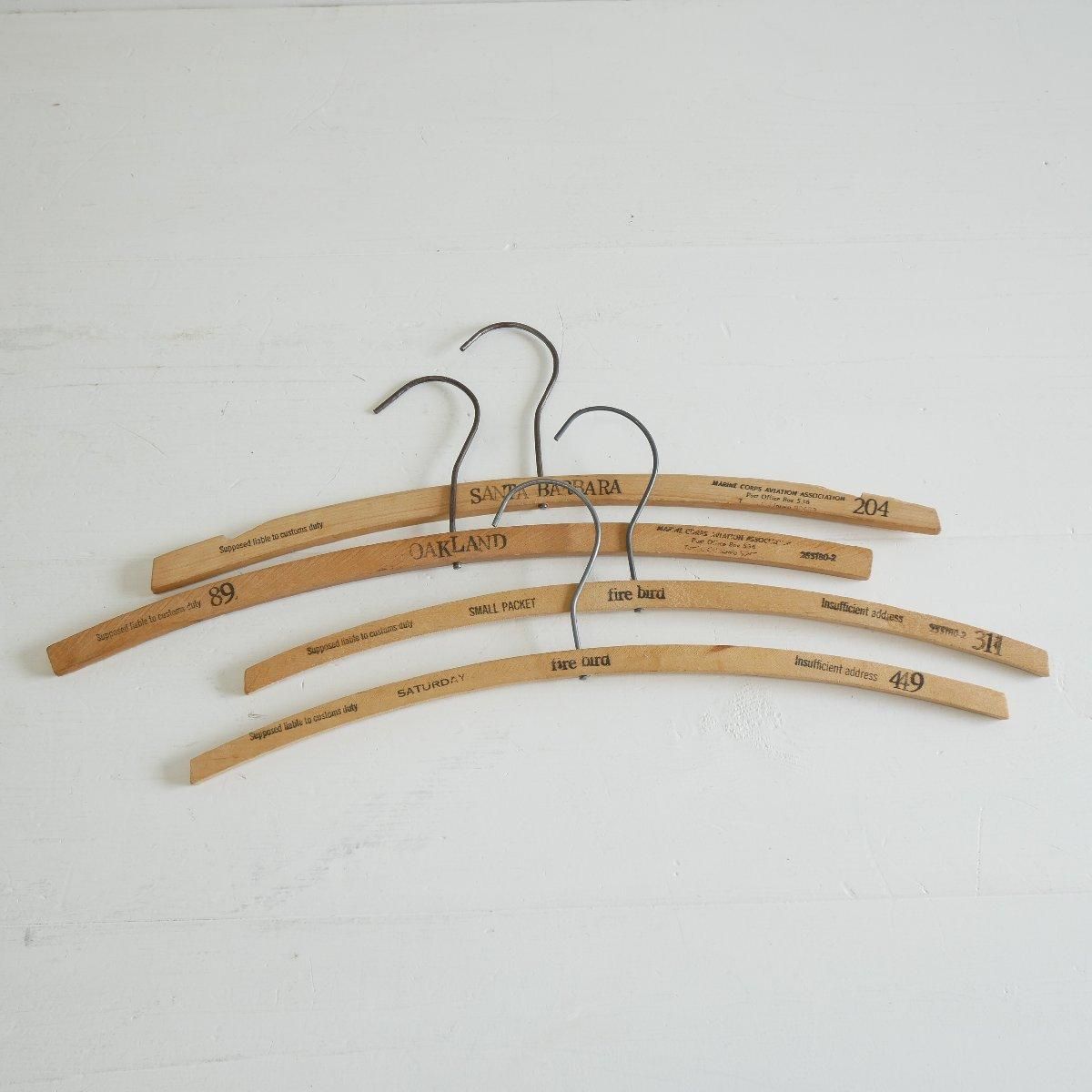 木製ハンガー アメリカ アンティーク ヴィンテージ 店舗什器