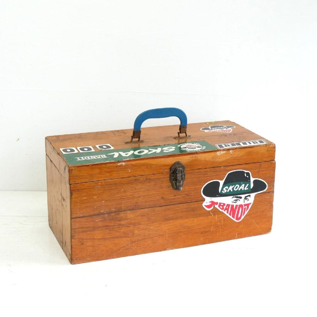 ヴィンテージ 木製ツールボックス アメリカ -通販-ローズボール