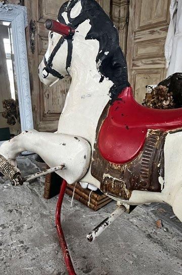 アンティークロッキングホース【パディントン】｜アンティーク家具