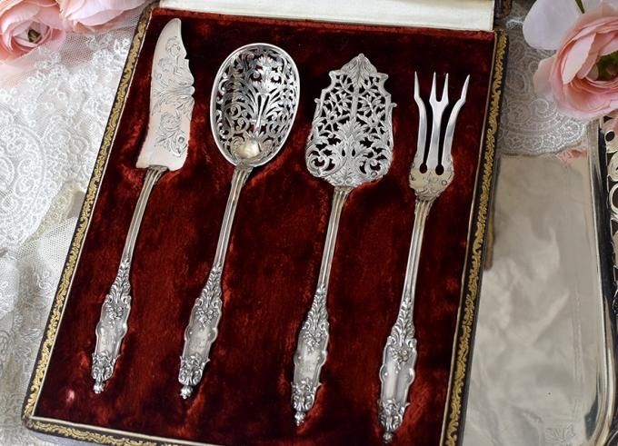 フレンチアンティークシルバー【純銀950（95%）】ピュイフォルカ