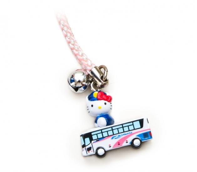 非売品》ハローキティ 甲府一高同窓会記念品ストラップ 小売 非売品