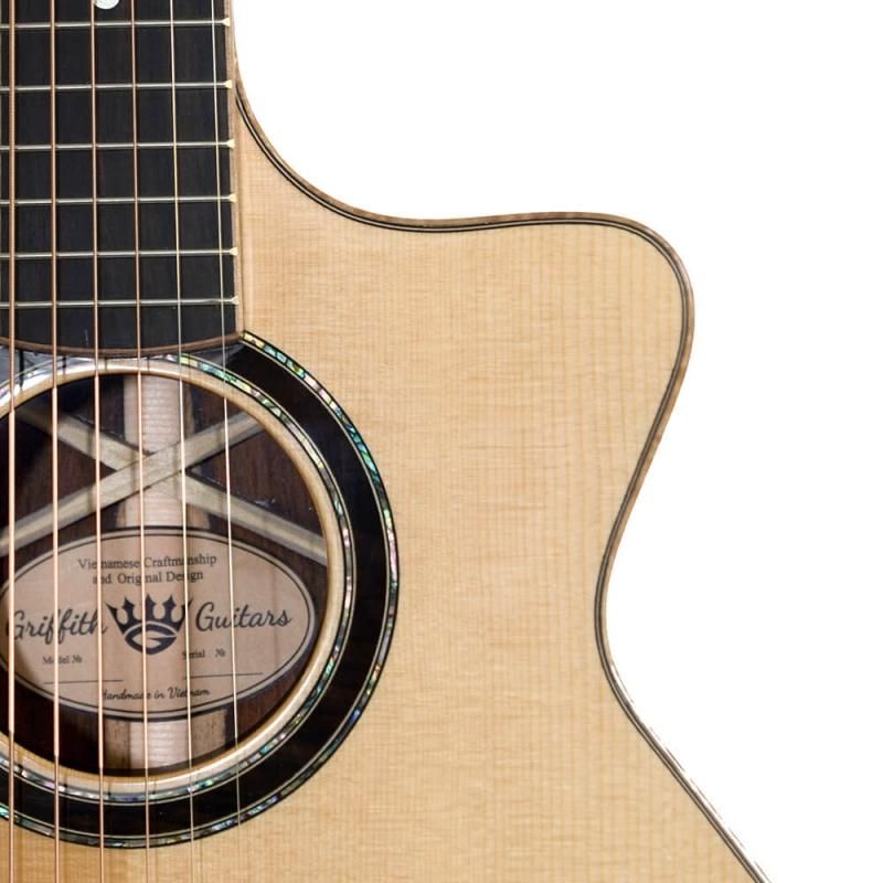 ヤマハFGX730SC トップ単板 スプルース サイド・バック ローズウッド