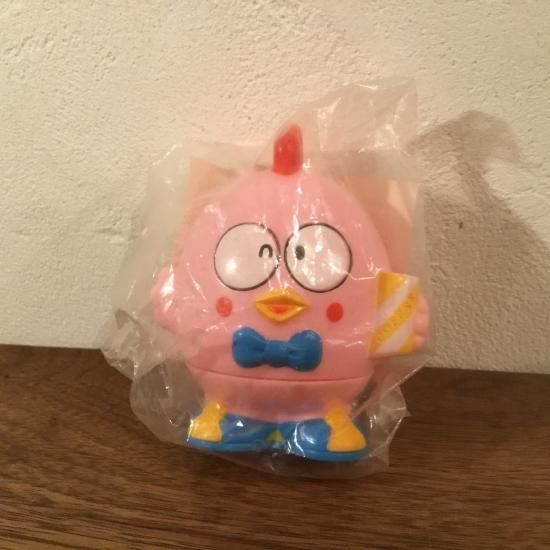 レア】ドライケミカルソフビ貯金箱企業物ノベルティレトロカンキャラ